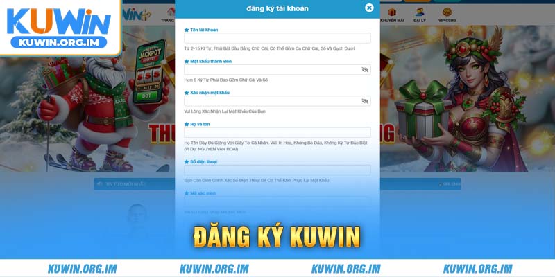 đăng ký kuwin